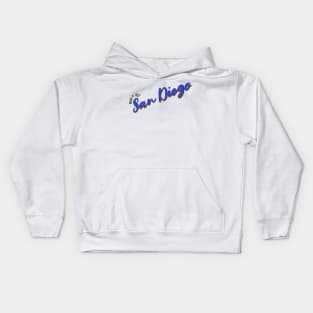 San Diego in 1850 Kids Hoodie